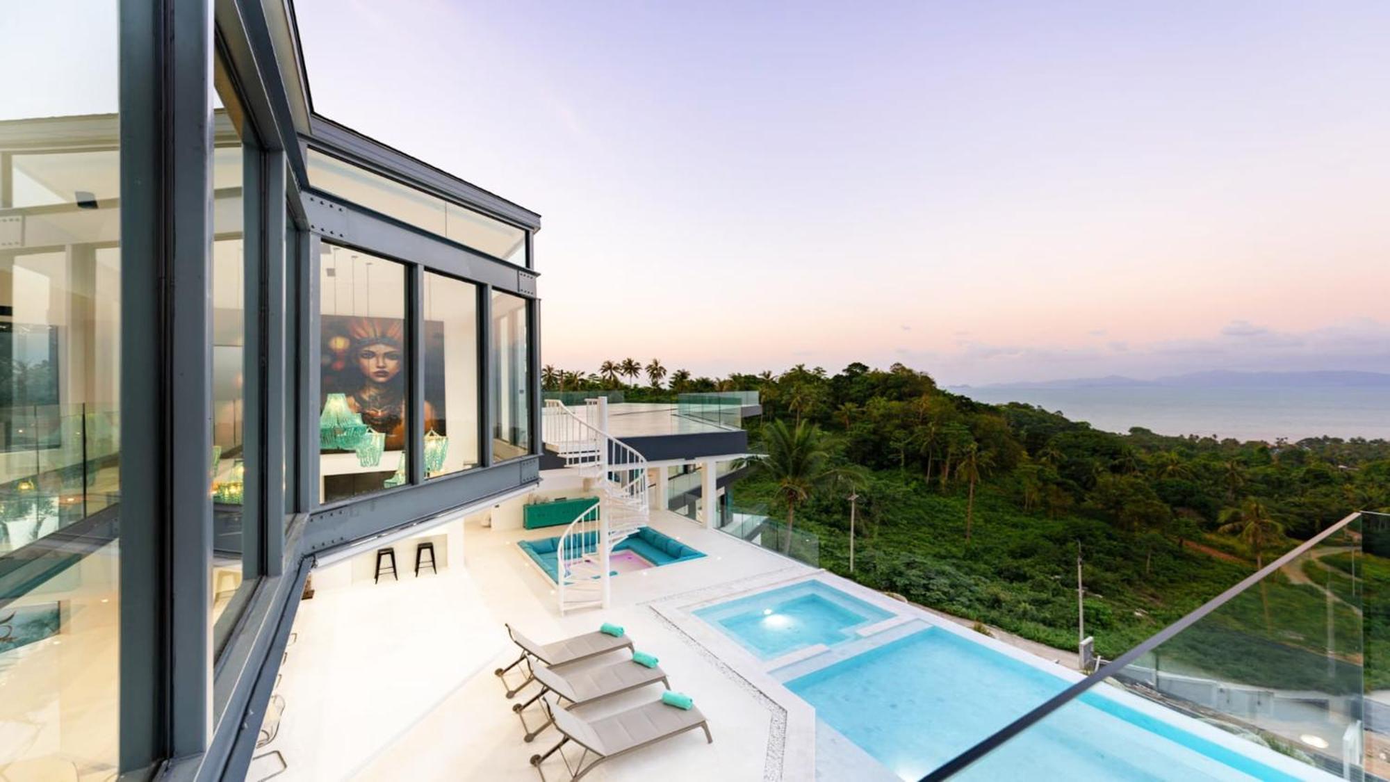 Villa Murano - Luxury With Panoramic Sea Views Amphoe Koksamui Exterior photo